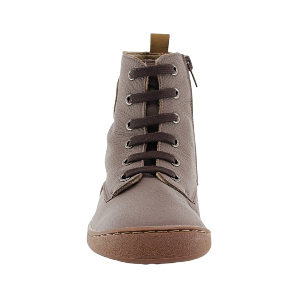Botines barefoot Flexi Nens 9087-R Tabaco forro térmico