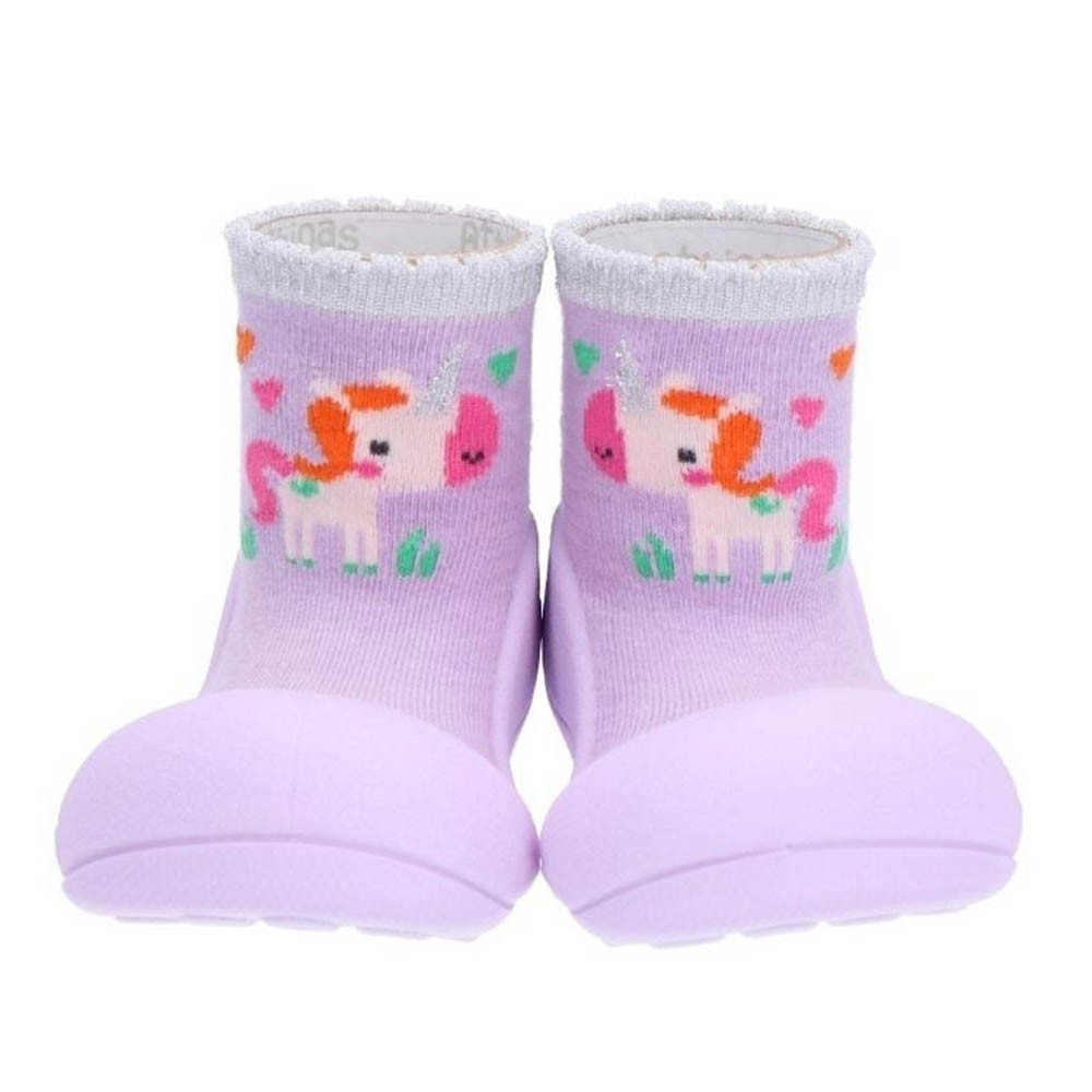 Zapatos primeros pasos Attipas Unicorn Purple