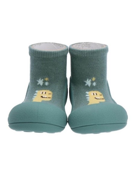 Zapatos primeros pasos Attipas Dino Green