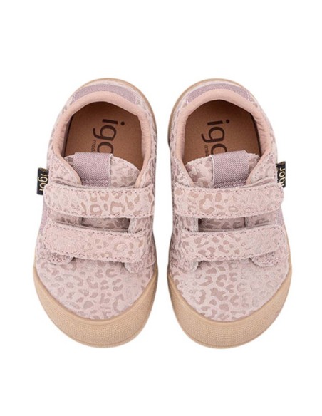 Zapatillas respetuosas Igor Tennis Leo Rosa
