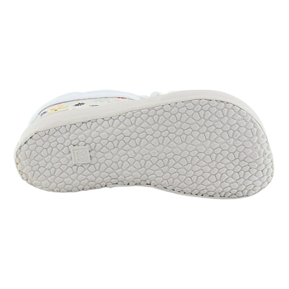 Botas de agua barefoot Koel Flowers White