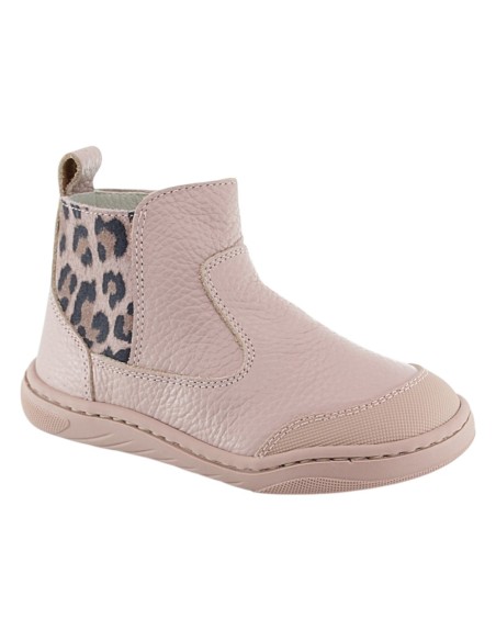 Bota respetuosa Andanines Nude Leopardo