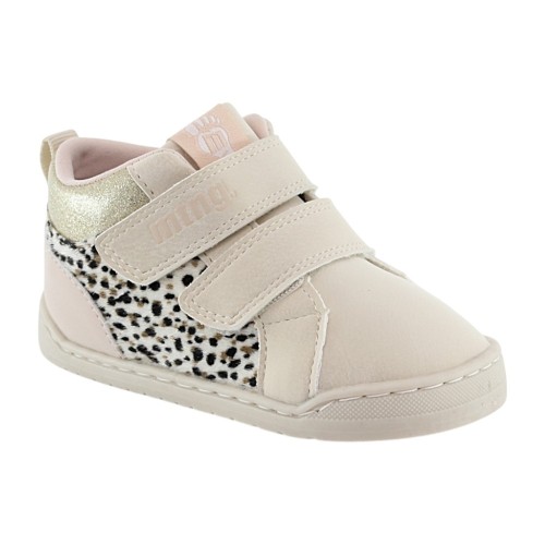 Botines Mustang Respect Beige estampado