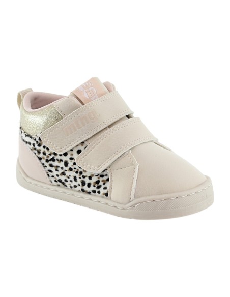 Botines Mustang Respect Beige estampado