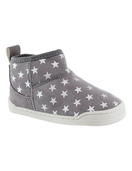Botines barefoot Mustang Respect Gris Estrellas