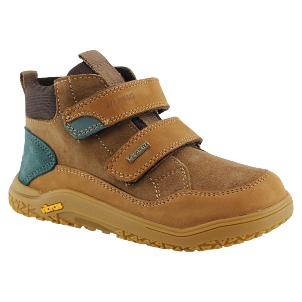 Botines impermeables Gore- texbarefoot Primigi Suela Vibram Marrón