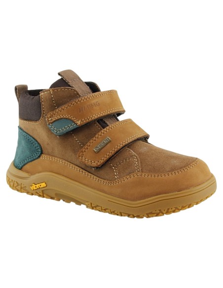 Botines impermeables Gore- texbarefoot Primigi Suela Vibram Marrón