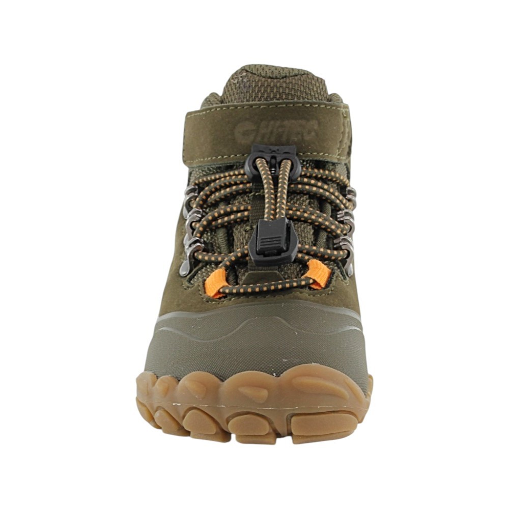 Botines Hi-Tec barefoot impermeables Figaro Lux Mid Verde