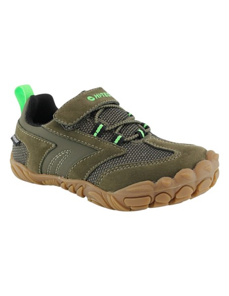 Zapatillas barefoot Impermeables Hi-Tec Figaro Kaki