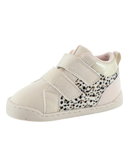 Botines Mustang Respect Beige estampado