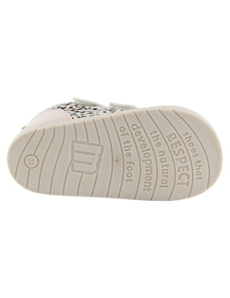 Botines Mustang Respect Beige estampado