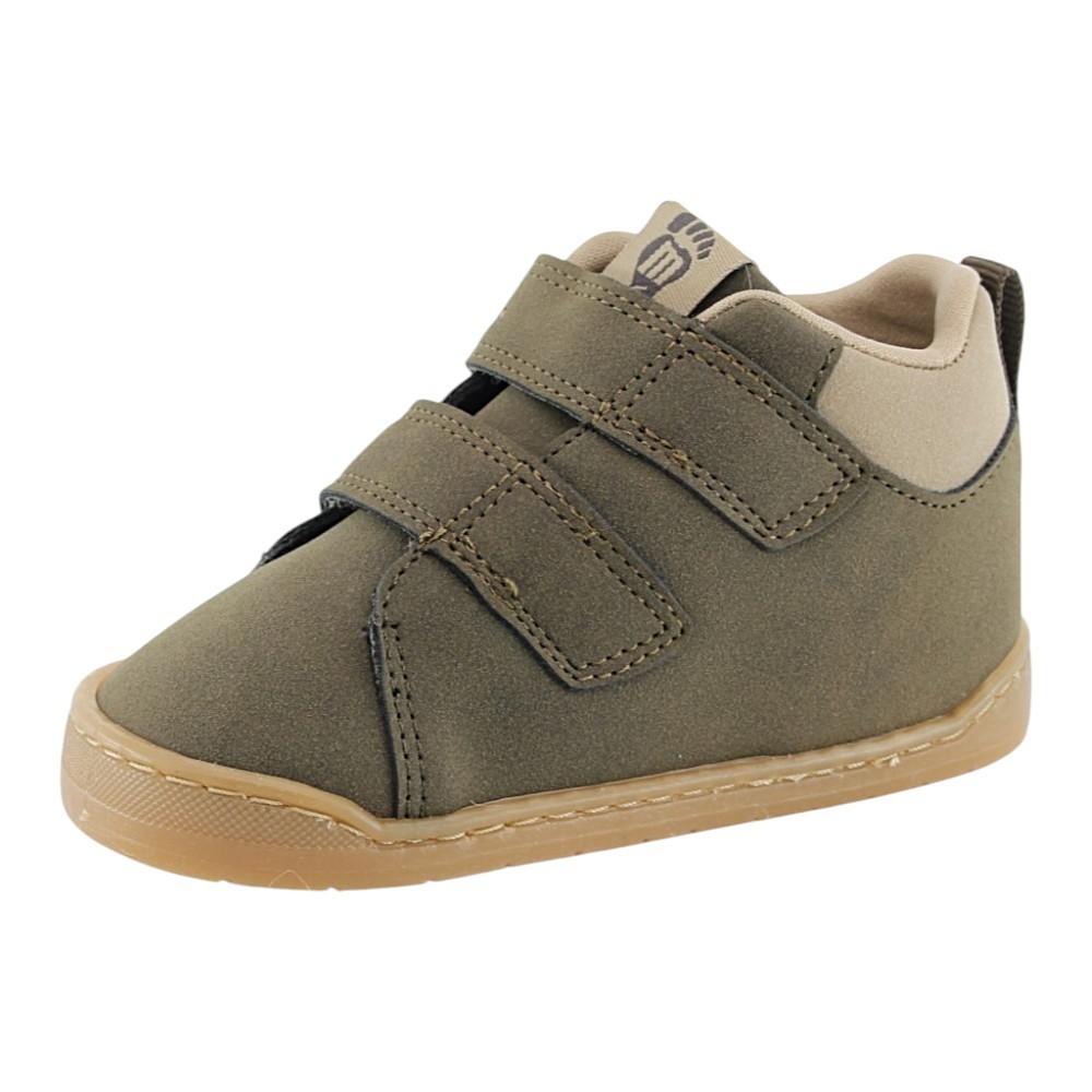 Botines barefoot Mustang Respect Kaki Dibujos