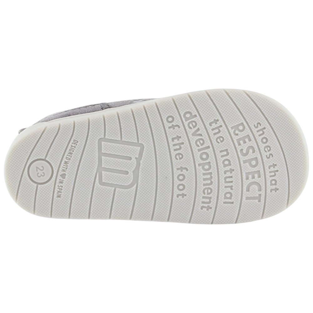 Botines barefoot Mustang Respect Gris Estrellas