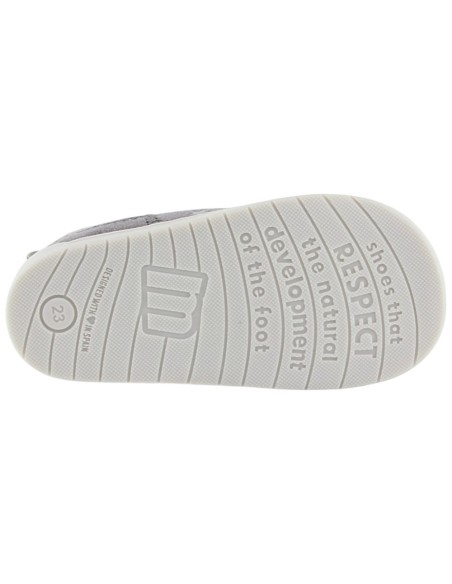 Botines barefoot Mustang Respect Gris Estrellas