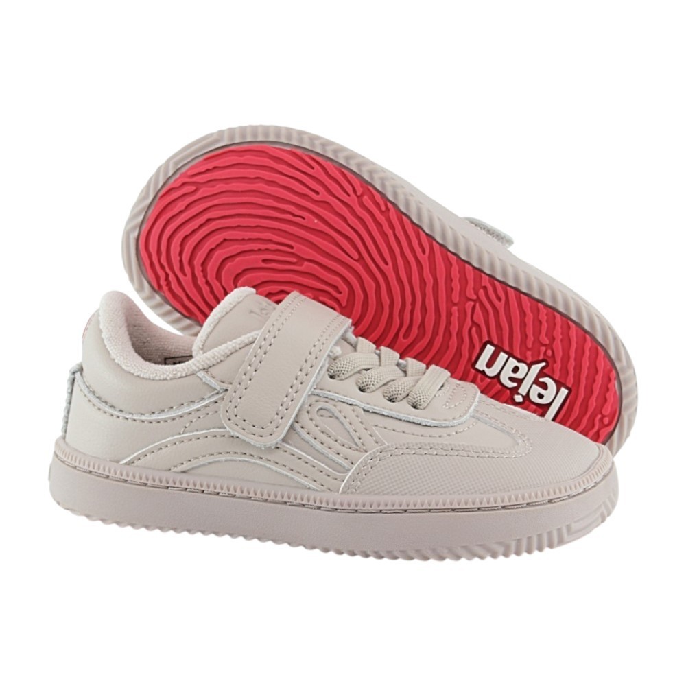 Zapatos colegiales barefoot LEJAN Beige