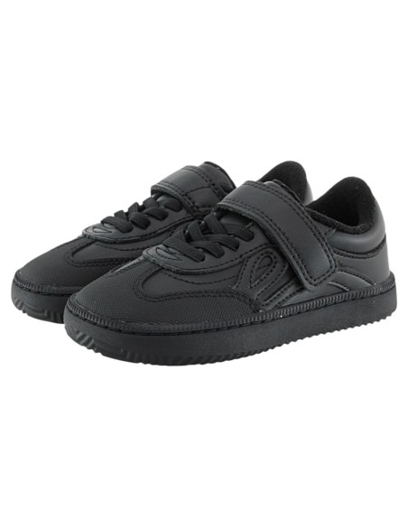 Zapatos colegiales barefoot LEJAN Negro