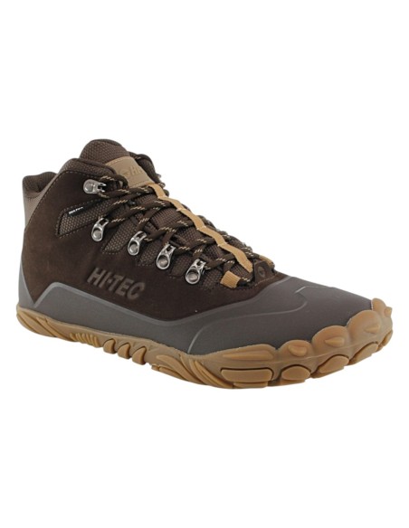 Botines impermeables barefoot Hi-Tec Figaro Luz Chocolate