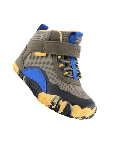 Zapatillas impermeables Saguaro barefoot Quest Mid Marrón