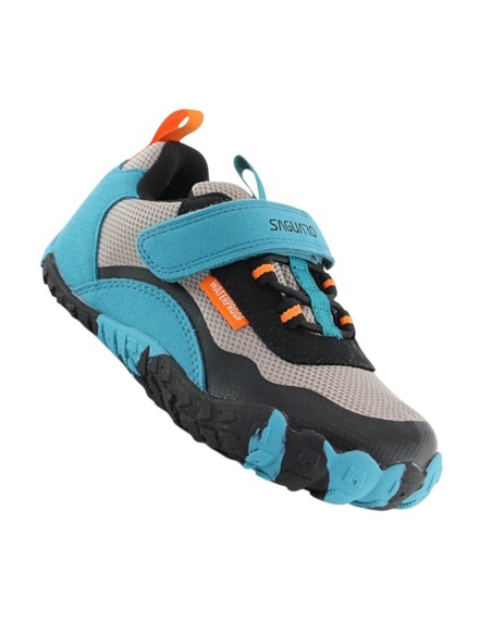 Zapatillas impermeables barefoot Saguaro Quest Low Turquesa