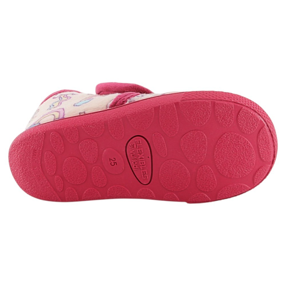 Zapatillas casa barefoot Flexibles by Vulladi 1187 Rosa