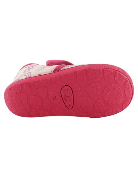 Zapatillas casa barefoot Flexibles by Vulladi 1187 Rosa