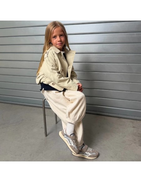 Zapatillas barefoot Lejan Melorse Kids Silver