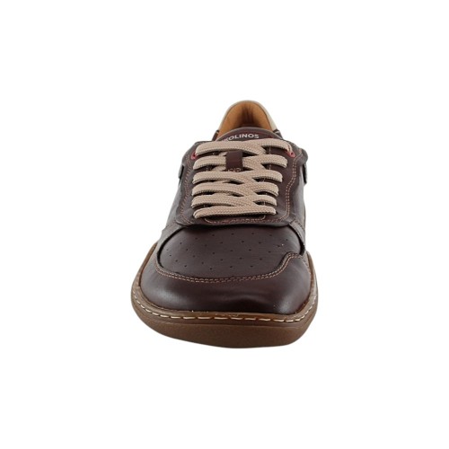 Zapatos barefoot Pikolinos Aranjuez Caoba 2