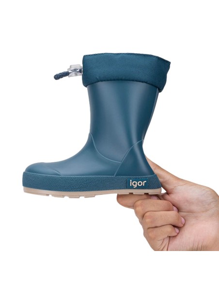 Botas de agua Barefoot Igor Yogi Cuello Petroleo