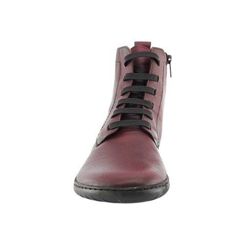 Botines Vivant Barefootc 2753 cordones Burdeos 2