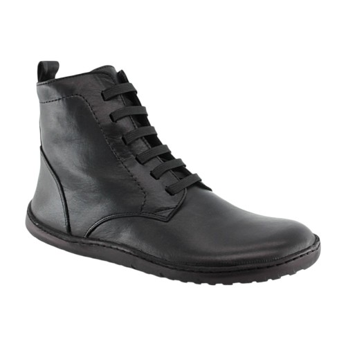Botines Vivant Barefootc 2753 cordones Negro