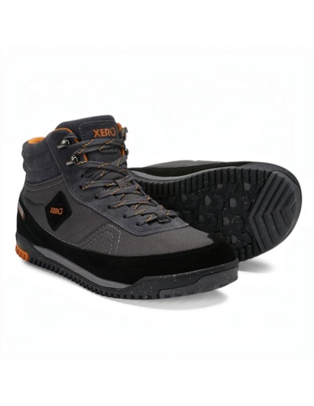 Botines impermeables barefoot Xero Shoes Ridgeway Gris-Negro