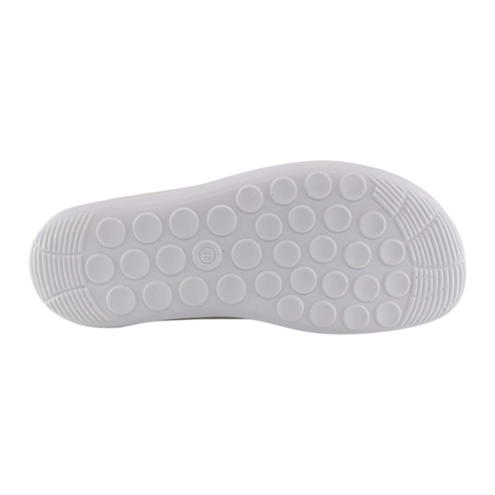 Zapatillas de lona barefoot 4.Bare 4.Urban Blanco Metalizado