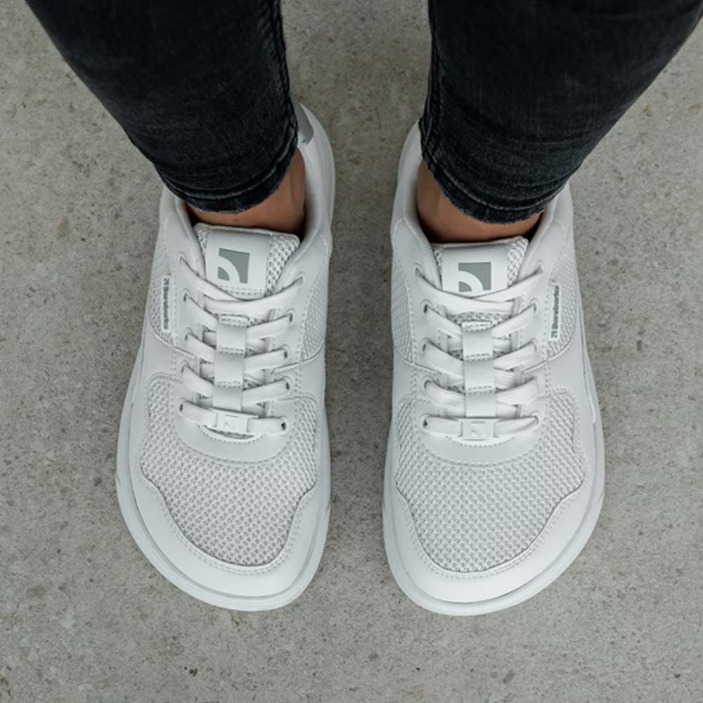 Zapatillas barefoot Barebarics Zing Fresh Blanco-Plata