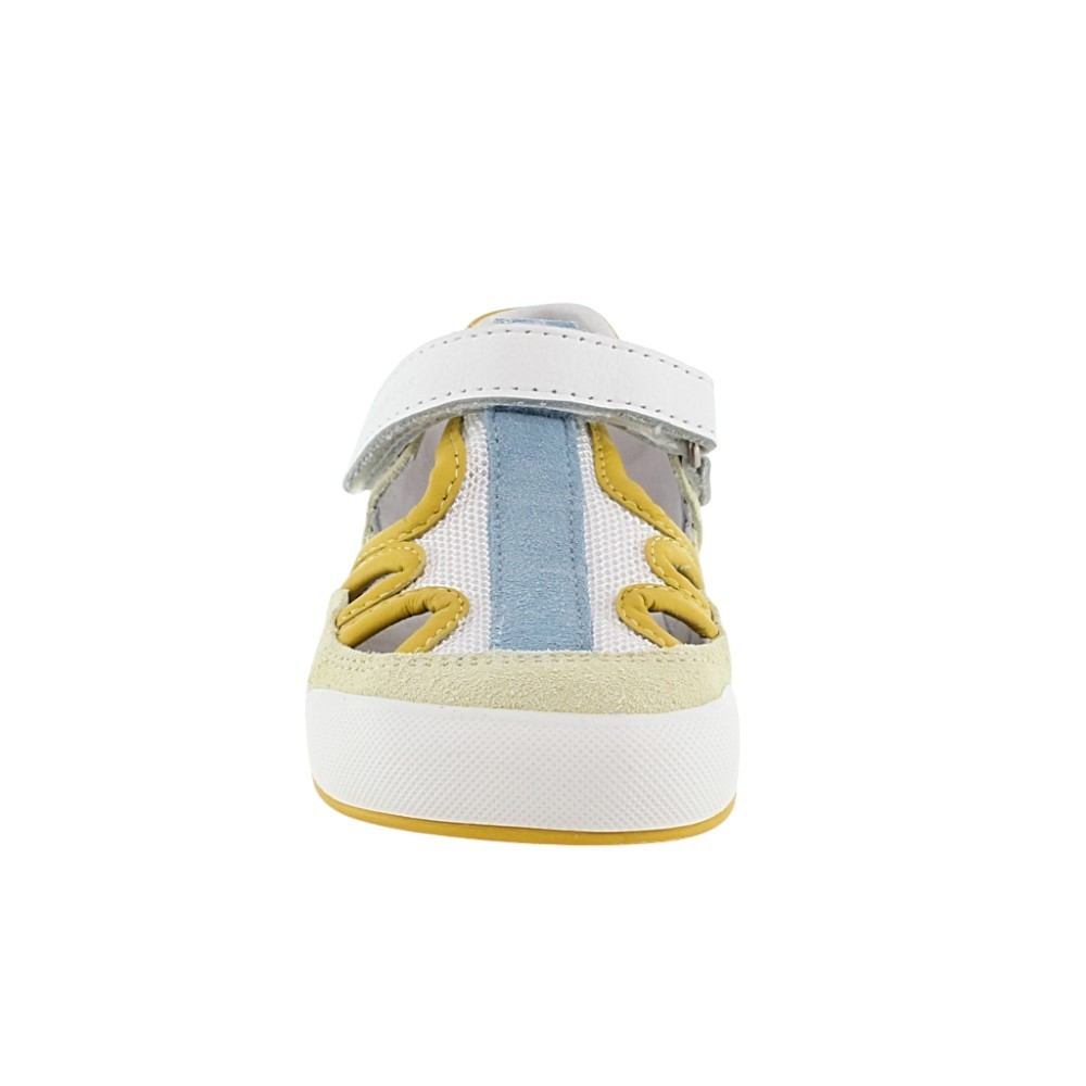 Sandalias cerradas barefoot Blanditos Estela Amarillo