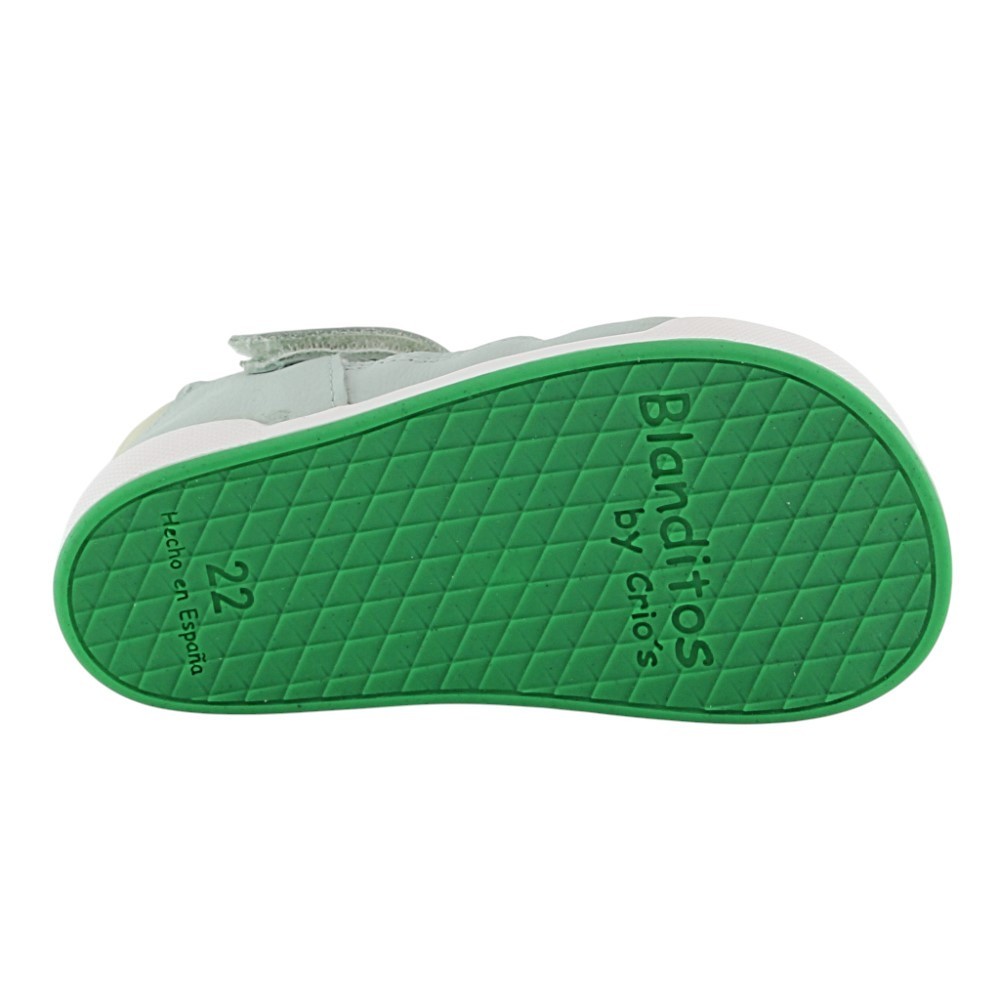 Calzado barefoot sandalia Blanditos Estela Verde