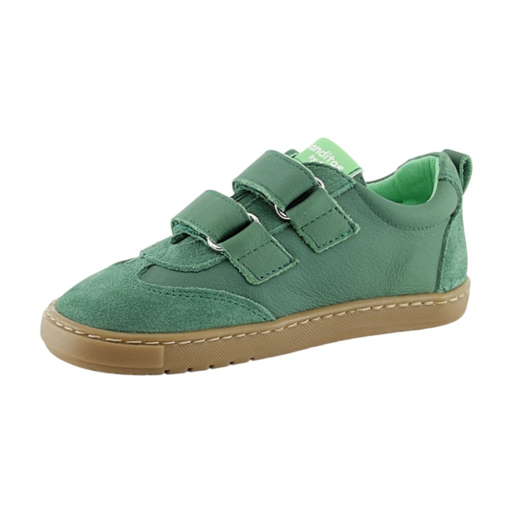 Zapatos deportivos barefoot Blanditos Delfin Verde