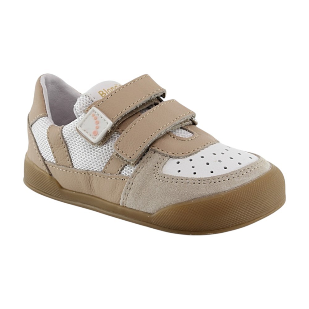 Zapatos barefoot Blanditos Bahamas Beige-Blanco
