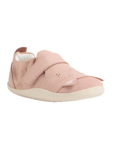 Zapatos respetuosos primeros pasos Bobux Purr Rosa