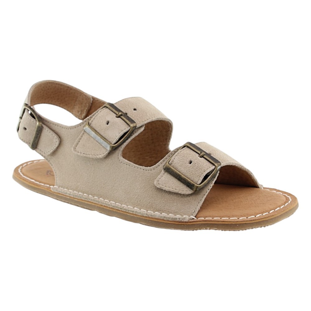 Sandalias barefoot Boston Lamine Serraje Beige