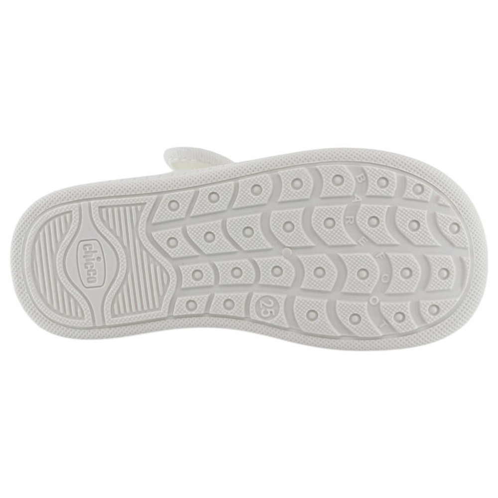 Zapatillas de lona abiertas Chicco Coddy Blanco