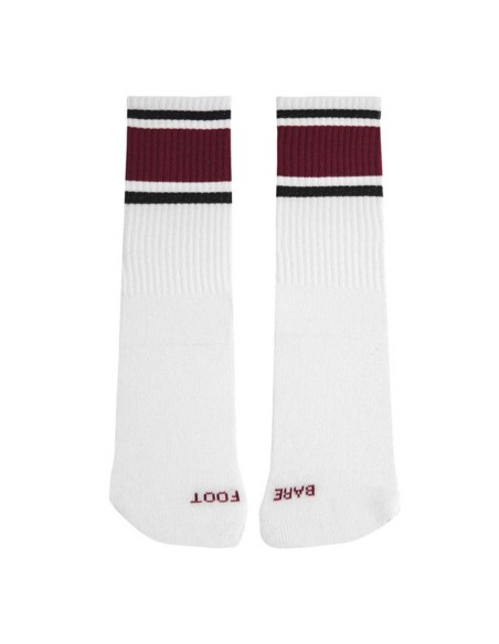 Calcetines barefoot Condor Sport Blanco-Granate