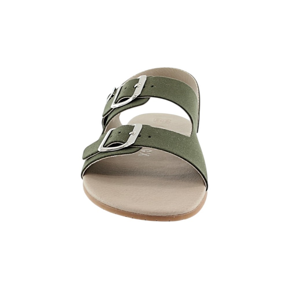Sandalias barefoot Coqueflex 1560 3 hebillas Kaki