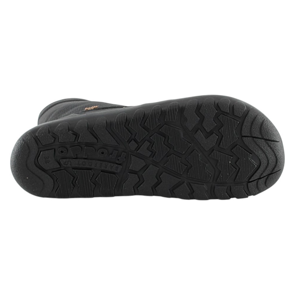 Botines impermeables Froddo Barefoot Up-Tex Negro forro borreguito