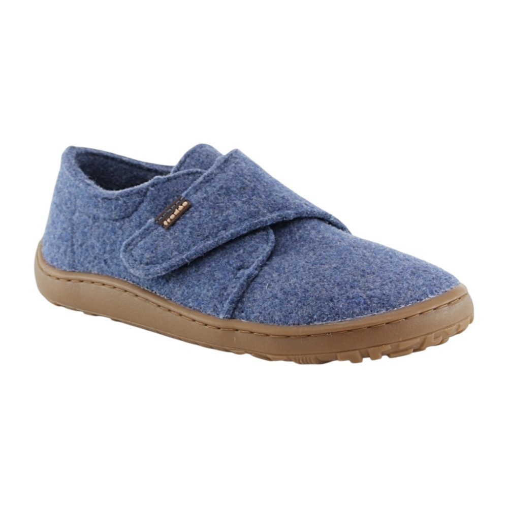 Zapatillas de casa barefoot Froddo Wooly Denim