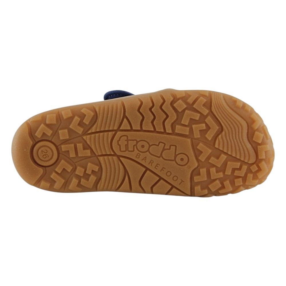 Zapatillas de lona barefoot Froddo Naves Azul