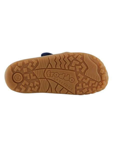 Zapatillas de lona barefoot Froddo Naves Azul