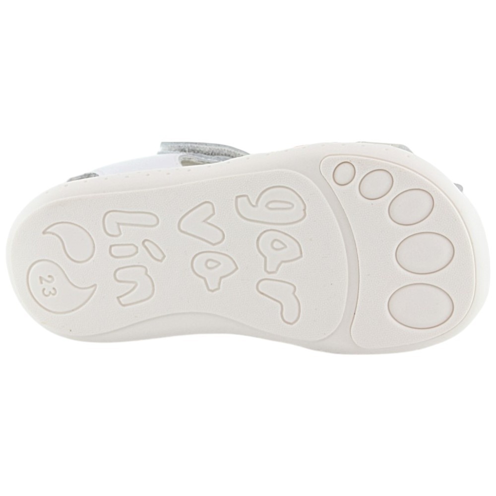 Sandalias barefoot Garvalín 262325 Blanco-Rosa