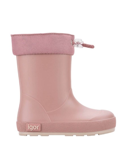 Botas de agua Barefoot Igor Yogi Cuello Rosa