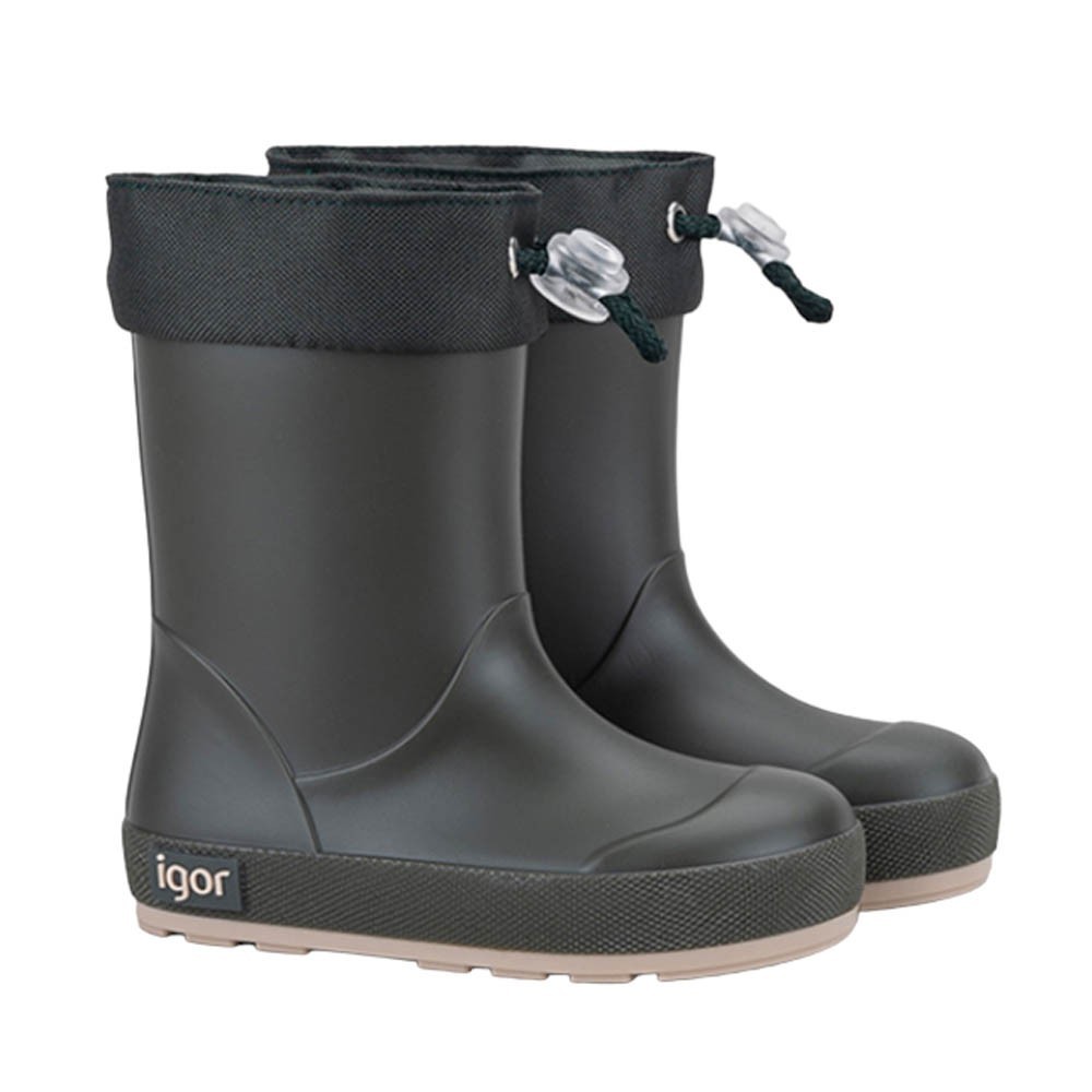 Botas de agua Barefoot Igor Yogi Cuello Kaki