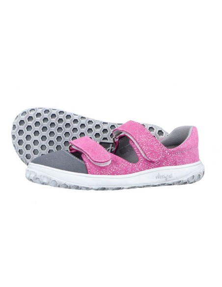 Sandalias Jonap Fella 2 velcros Fucsia Slim